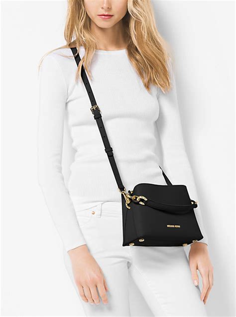 michael kors portia small saffiano leather shoulder bag|Michael Kors saffiano tote bag.